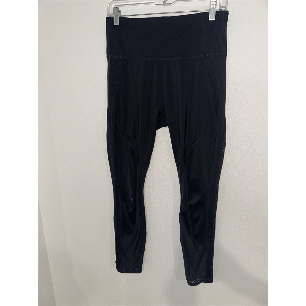 Athleta MEDIUM Elation Ultra High Rise Leggings,‎ Black Soft Yoga